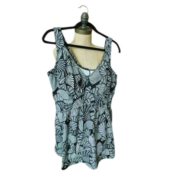 Azul Size 24W Plus Size Swim Swimsuit Swim Dress One Piece - Picture 3 of 3